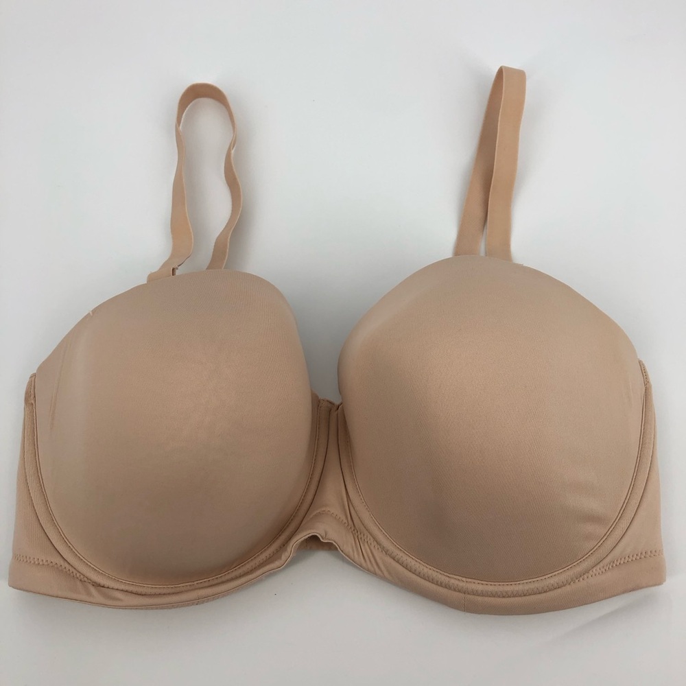 Wacoal Red Carpet Strapless Underwire Bra 38G Cream Beige Style‎ 854119